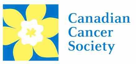 Canadian Cancer Society Logo Which Is A White And Yellow Flower