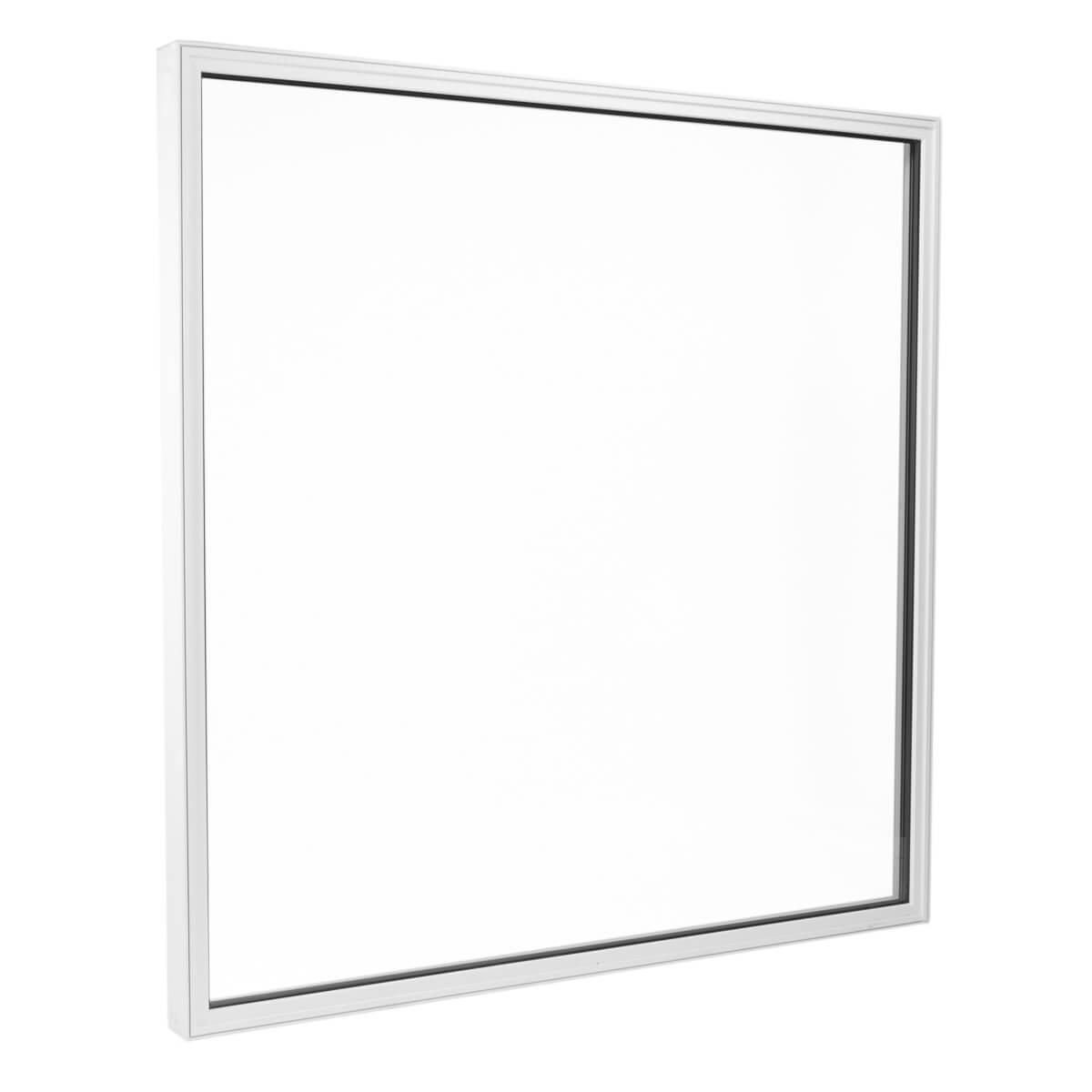 Custom Made Fixed Picture Window on a White Background